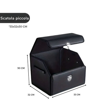Scatola di immagazzinamento per bagagliaio dell'auto