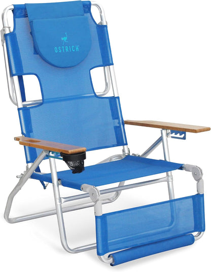 Ostrich Sedia Recliner 3-in-1 con poggiapiedi