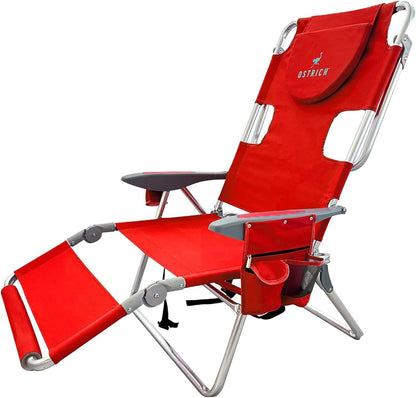 Ostrich Sedia Recliner 3-in-1 con poggiapiedi