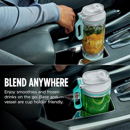 Frullatore Personale Portatile Twist & Go – 3 Programmi, Smoothie e Ghiaccio